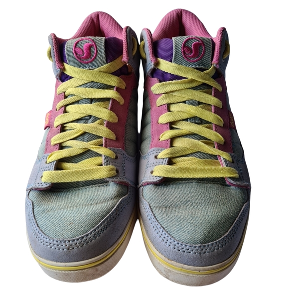 DVS Size US10 HAYES MID SP Womens Colourful Streetwear Fashion Sneakers - Picture 3 of 16